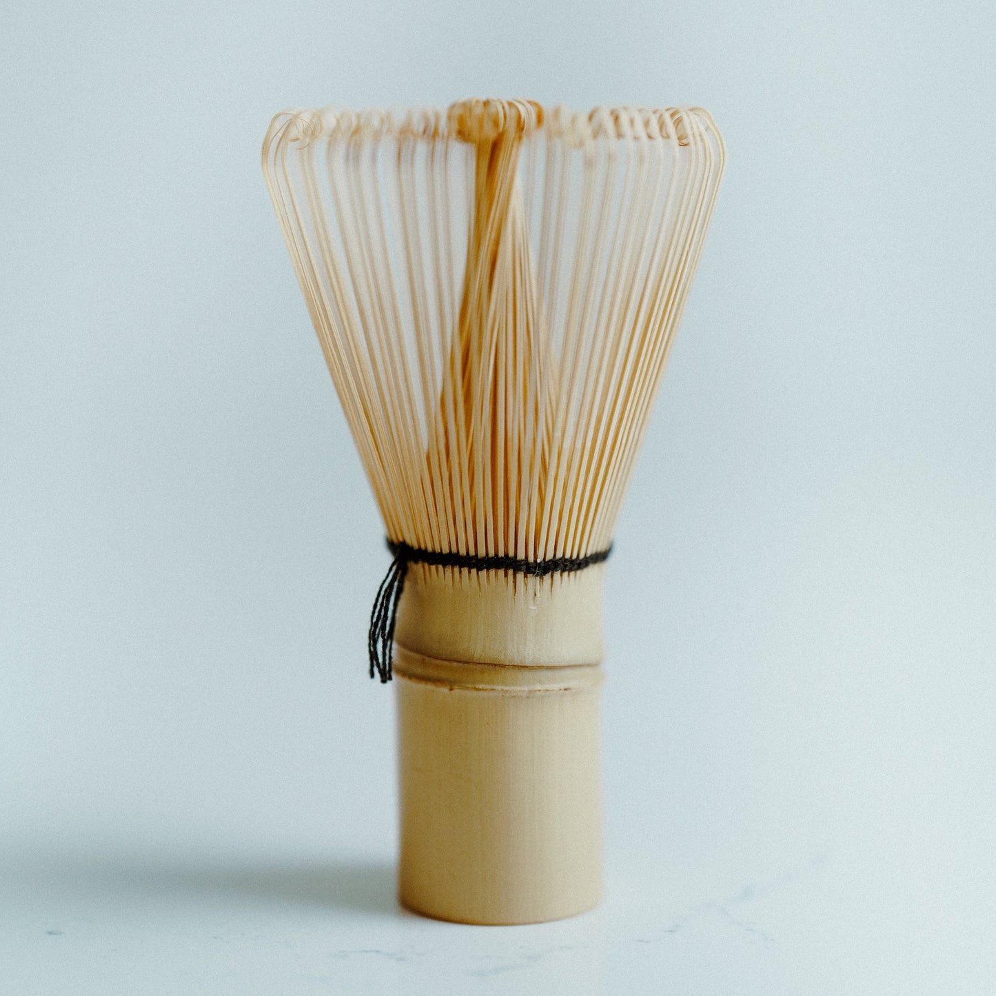Bamboo whisk with 100 tines. used for whisking matcha