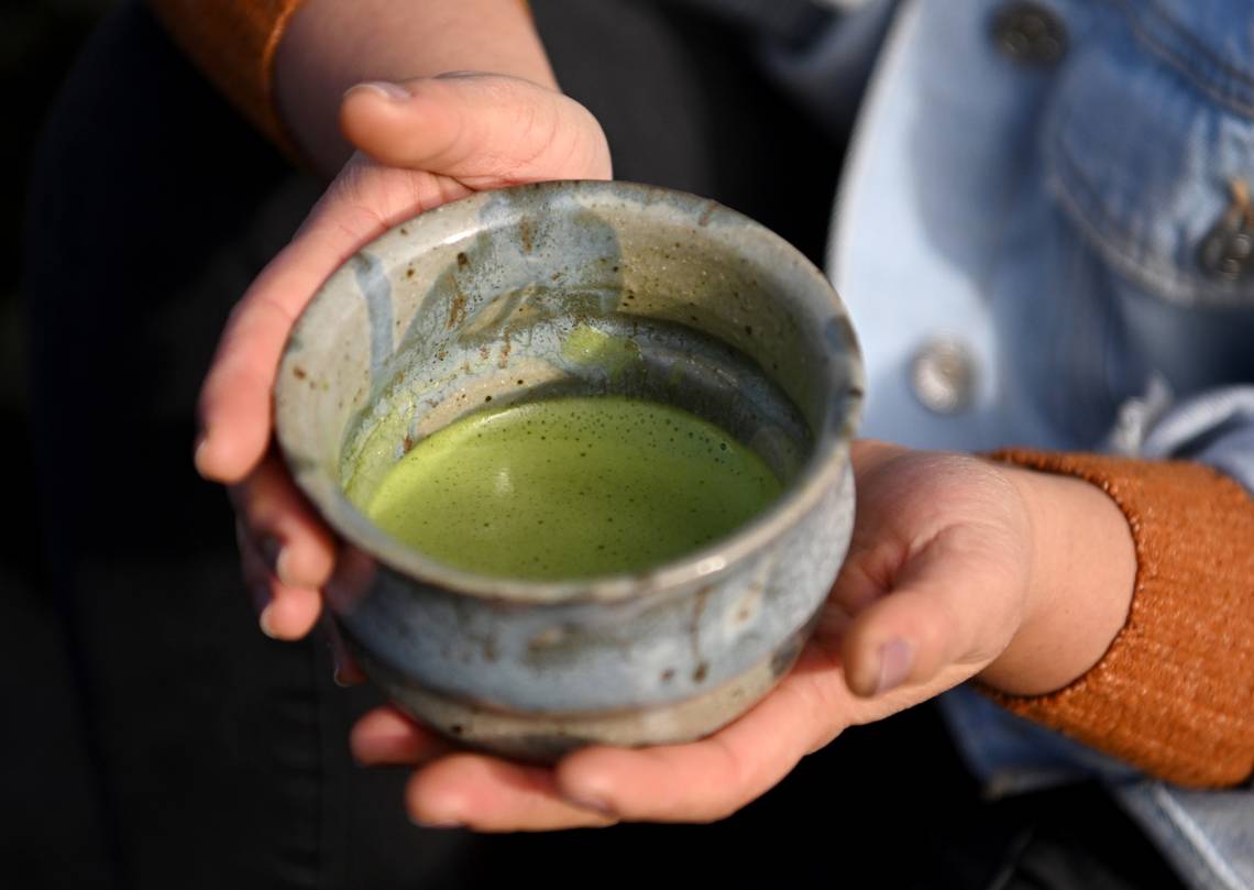 Whisked Chiran Matcha / Photo by Abby Drey for Centre Daily Times